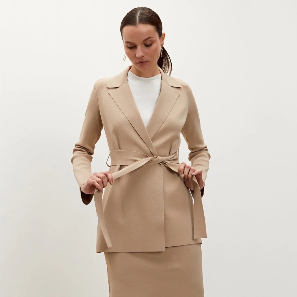 MM Lafleur Tan Blazer